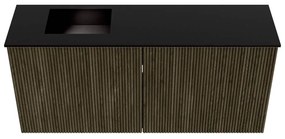 Mondiaz Joya 90cm toiletmeubel shadow met wastafel faye links zonder kraangat urban