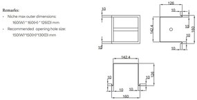 Hotbath &More inbouw toiletrolhouder messing geborsteld PVD