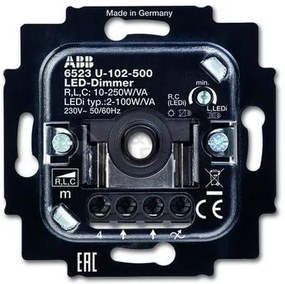 ABB Busch-Jaeger 6523U-102-500 LED Dimmer 230V, fase aansnijding 2W-100W