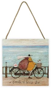 Sam Toft - A Breath of Fresh Air Schilderij op hout