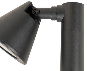 Modern buiten paaltje zwart 30 cm IP44 verstelbaar - Ciara Modern GU10 IP44 Buitenverlichting
