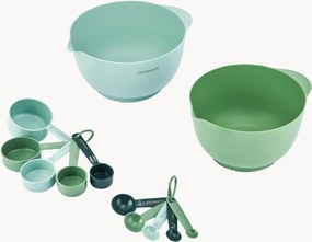 Mengschalen en maatlepelsset KitchenCraft, 12-delig