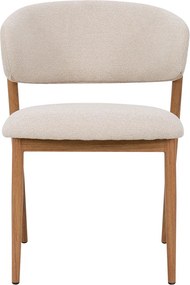 Eetkamerstoel Met Ronde Rugleuning Eiken