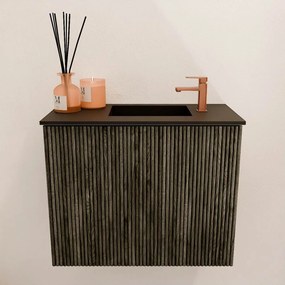 Mondiaz Joya 50cm toiletmeubel shadow met wastafel faye rechts 1 kraangat urban