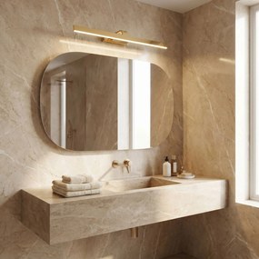 Badkamer LED-wandlamp SWE006-1W 73cm GOLD