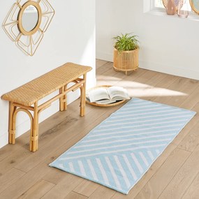 Vloerkleed in gerecycled polyester