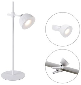 LED Moderne tafellamp met dimmer wit oplaadbaar - Moxie Modern Binnenverlichting Lamp