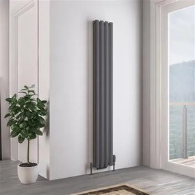 Eastbrook Tunstall dubbele radiator 30x180cm 952W antraciet