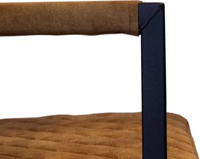 Eetkamerstoel - Rome - stof Adore Goud