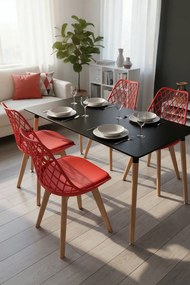 Set 4 Mima Stoelen