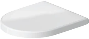 Duravit WC-zitting 43.6x37x3.8cm Kunststof wit 0069810000