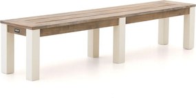 + 10% kassakorting | Picknickbank ROUGH | Teakhout | Tuinbank Old Teak Greywash | Kees Smit Tuinmeubelen