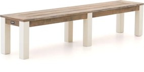 Picknickbank ROUGH  | Teakhout | Tuinbank Old Teak Greywash | Kees Smit Tuinmeubelen