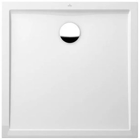 Villeroy & Boch Futurion Flat douchebak quaryl vierkant 90x90x2,5cm wit UDQ0900FFL1V-01