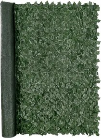 VEVOR Ivy Privacy Fence, 2440 x 1830 mm, Kunstmatig Privacy Scherm, Klimop Hek met Versterkte Verbinding, Kunsthagen met Wijnbladeren als Decoratie voor Tuin, Erf, Balkon of Terras