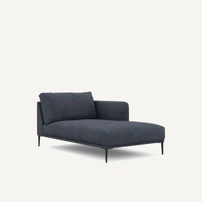 Katoen en linnen longchair, Oscar, ontwerp Emmanuel Gallina