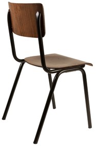 Dutchbone Scuola Vintage Schoolstoel Hout