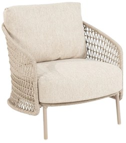 4 Seasons Outdoor Puccini loungestoel - latte