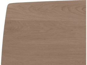 Goossens Excellent Eettafel Floyd, Semi rechthoekig 220 x 100 cm