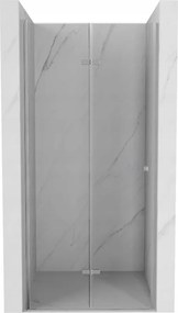 Mexen Lima opvouwbare douchedeur 90 cm, transparant, chroom - 856-090-000-01-00