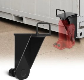 VEVOR-container voor vijzels met U-vormige handgreep, 5,6 ton, lagernivelleerder, zon- en regenbestendig, containerhefoog voor de scheepvaartindustrie, logistiek en magazijnbeheer.