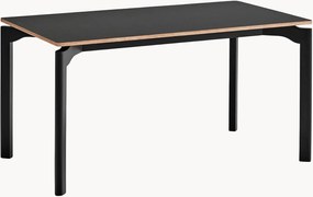 Eettafel Nicola met rubberhouten poten