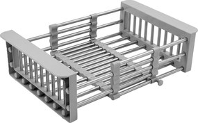 Telescopisch afdruiprek voor gootsteen REA P14487A Grey