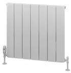 Eastbrook Withington radiator 65x60cm aluminium 697W wit mat