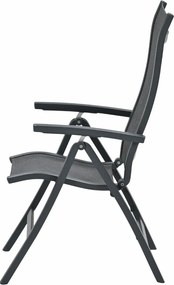 Garden Impressions Hilly tuinstoel verstelbaar - donker grijs