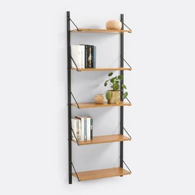 Vintageétagère van eikenfineer, Hiba