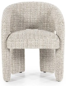 Eleonora Hamilton Taupe Eetkamerstoel Hotel Chique Stijl