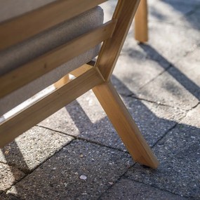 Garden Impressions Ariane loungeset 5-delig - light teak look