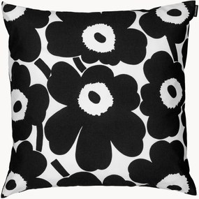 Katoenen kussenhoes met bloemenprint Pieni Unikko