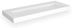 SSI Design Stretto Solid Surface Wastafel 120x45.5cm