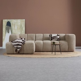 Design Bank Beige Hoek Links