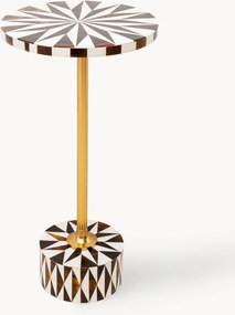 Ronde bijzettafel Domero, handgemaakt