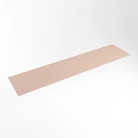 Mondiaz TOP 41 Topblad - 180x41x0.9cm - geschikt voor afdekplaat - Solid surface - Rosee XIM49858Rosee