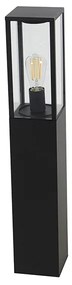 Industriële staande buitenlamp zwart 80 cm IP44 - Charlois