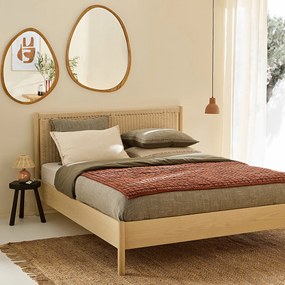 Gematelasseerd dekbed in katoenfluweel, Paulette