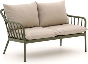 Loungebank Tuin Manifesto | Aluminium | 2 personen | Tuinbank Groen | 140cm | Incl. kussens | Kees Smit Tuinmeubelen
