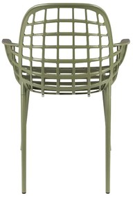 Zuiver Albert Kuip Garden Aluminium Tuinstoel Groen