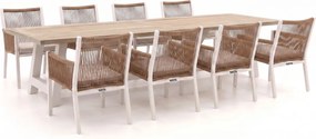 Diningset Manifesto | 8 personen | Tuinset teakhout | 9-delig | Kees Smit Tuinmeubelen
