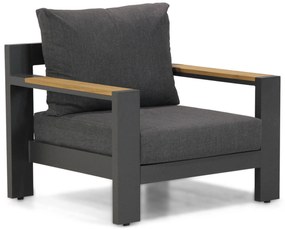 Tuinstoel Aluminium Grijs-antraciet Lifestyle Garden Furniture Milano antraciet