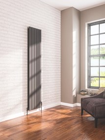 Eastbrook Addington type 20 radiator 180 x 36,6cm 1329 watt antraciet