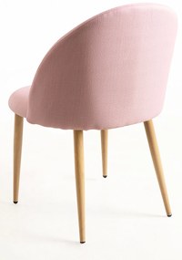 Pak 4 Vint Stoffen Stoelen