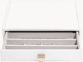 Sieradendoos Classic Pebble White