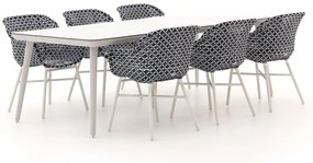 Diningset Hartman  | 6 personen | Tuinset wicker (vlechtwerk) | 7-delig | Kees Smit Tuinmeubelen