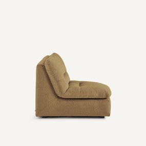 Modulaire hoek in linnen fluweel, GIULIANO