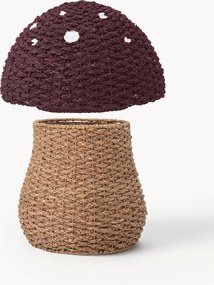 Handbeschilderde opbergmand Corintha met deksel