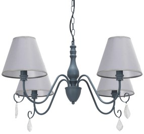 Hanglamp met APP991-4CP-kristallen